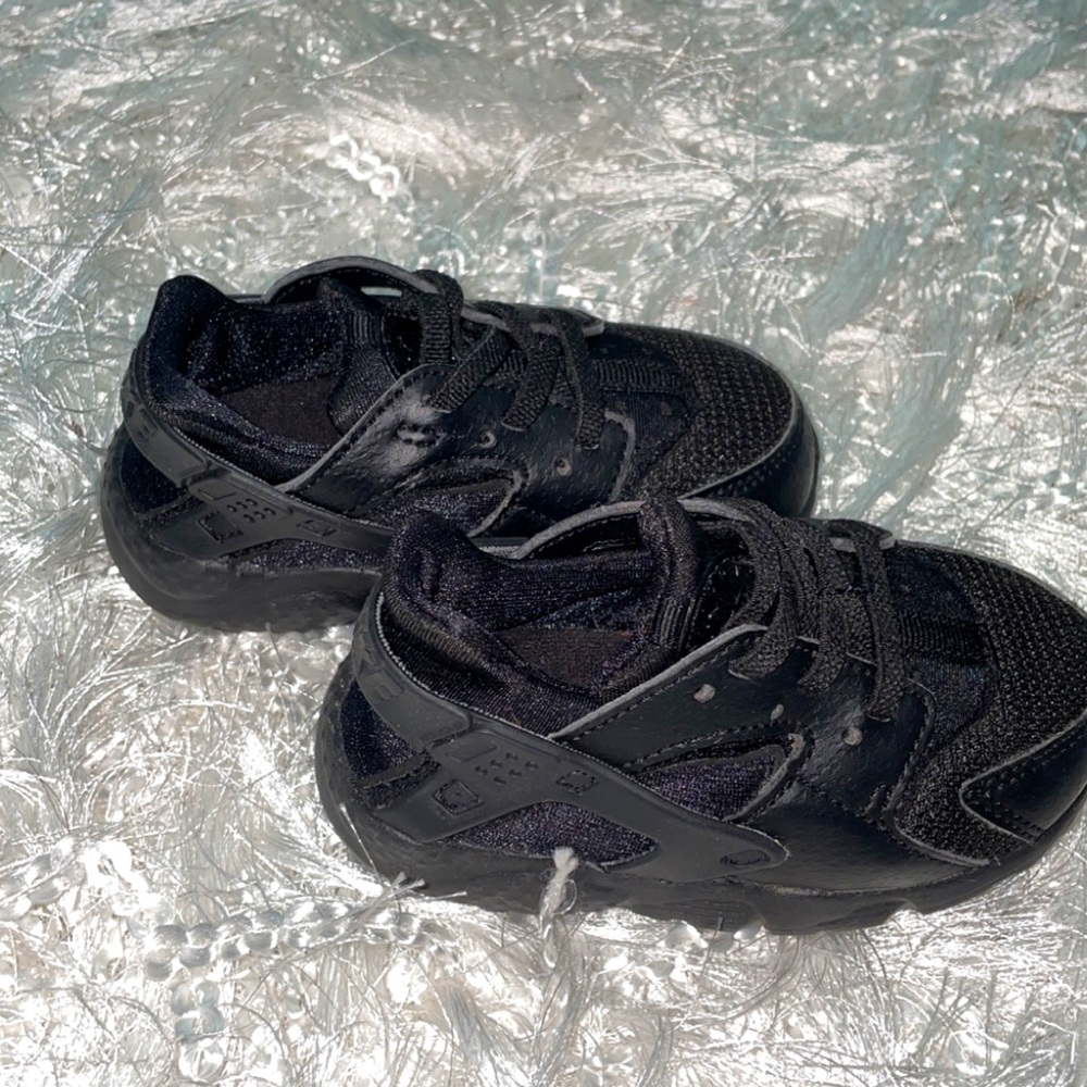 Black sneakers